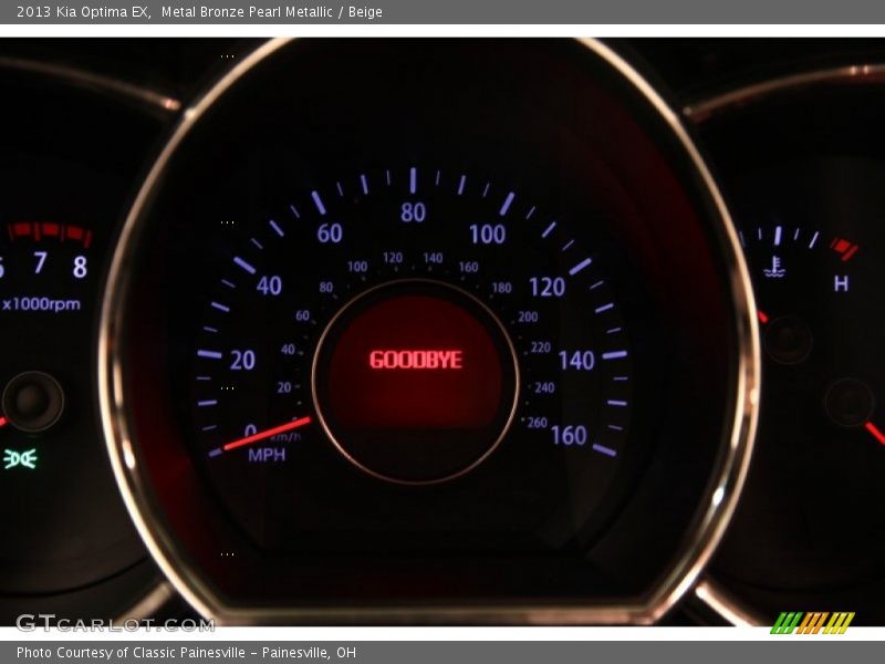  2013 Optima EX EX Gauges