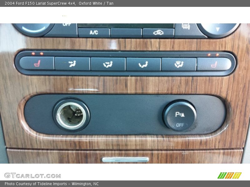 Oxford White / Tan 2004 Ford F150 Lariat SuperCrew 4x4