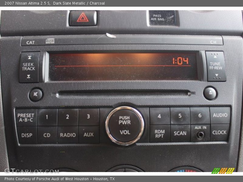 Dark Slate Metallic / Charcoal 2007 Nissan Altima 2.5 S