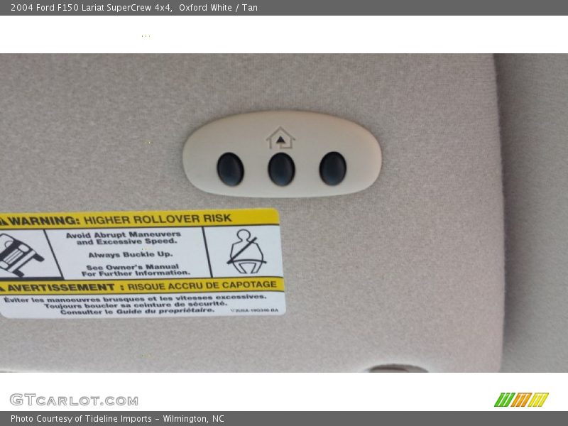 Oxford White / Tan 2004 Ford F150 Lariat SuperCrew 4x4