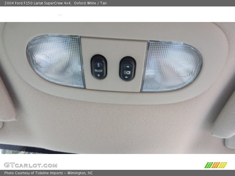 Oxford White / Tan 2004 Ford F150 Lariat SuperCrew 4x4