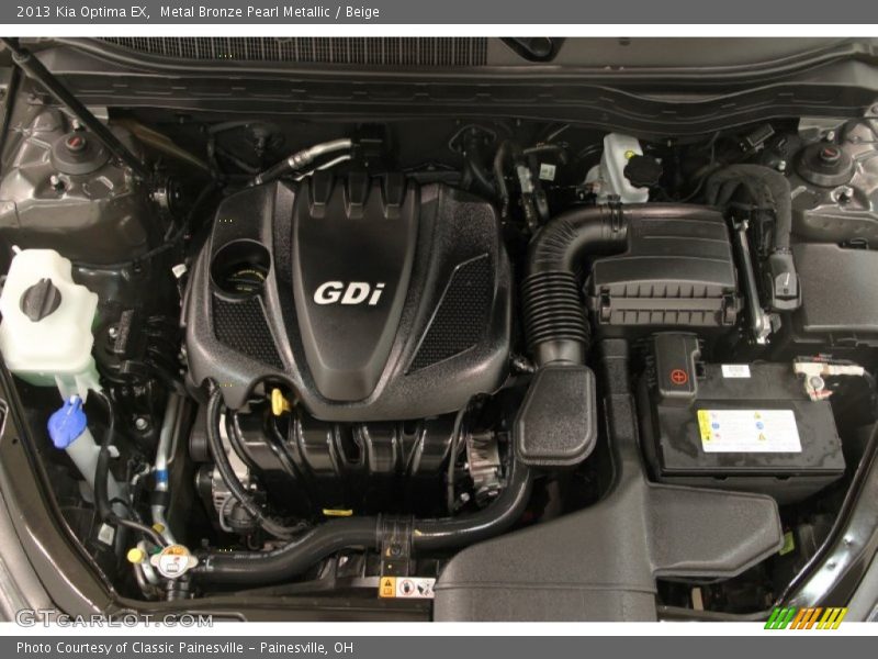  2013 Optima EX Engine - 2.4 Liter GDI DOHC 16-Valve 4 Cylinder