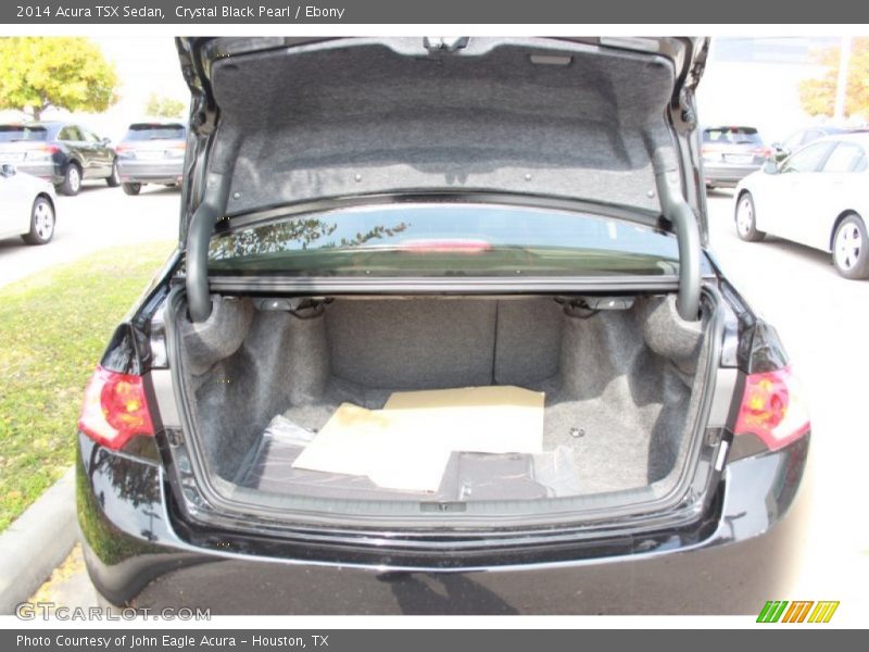 Crystal Black Pearl / Ebony 2014 Acura TSX Sedan