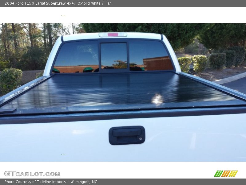 Oxford White / Tan 2004 Ford F150 Lariat SuperCrew 4x4