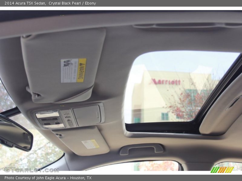 Crystal Black Pearl / Ebony 2014 Acura TSX Sedan