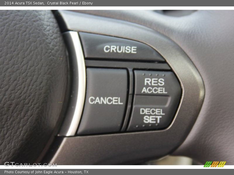 Crystal Black Pearl / Ebony 2014 Acura TSX Sedan