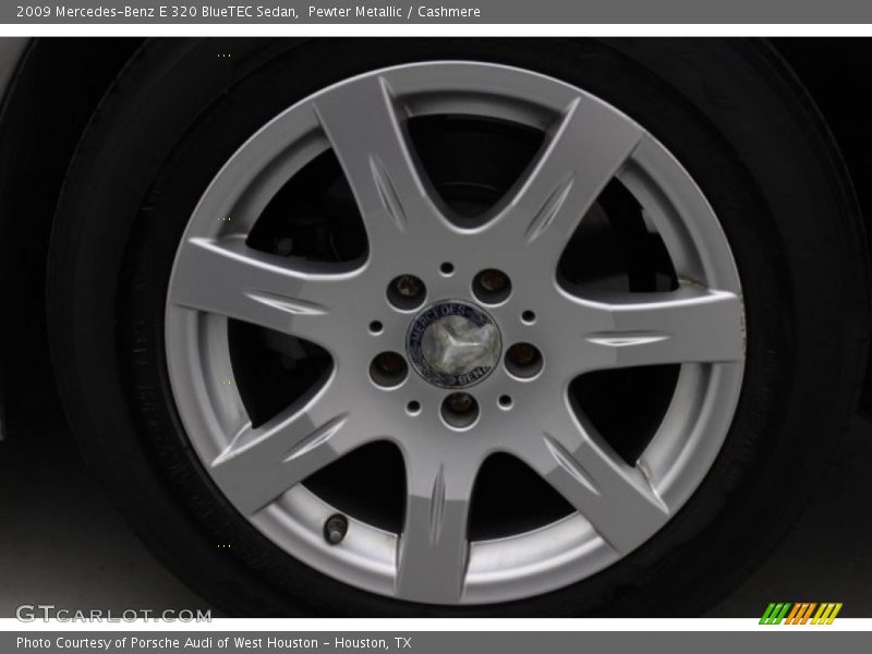 Pewter Metallic / Cashmere 2009 Mercedes-Benz E 320 BlueTEC Sedan