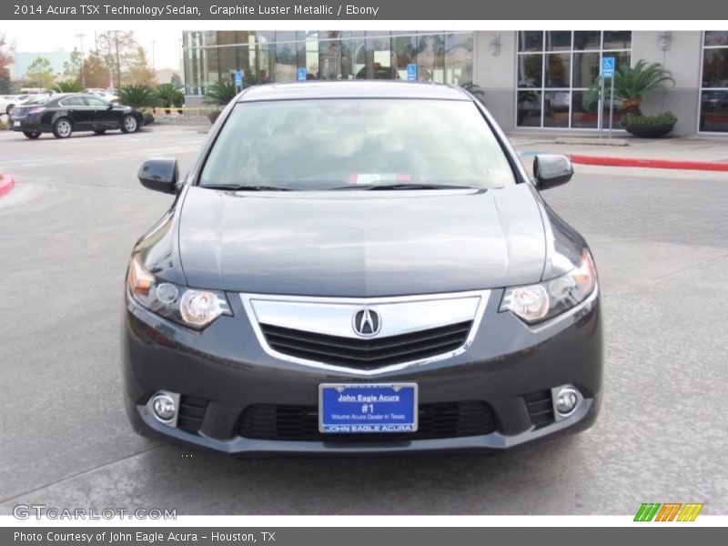 Graphite Luster Metallic / Ebony 2014 Acura TSX Technology Sedan