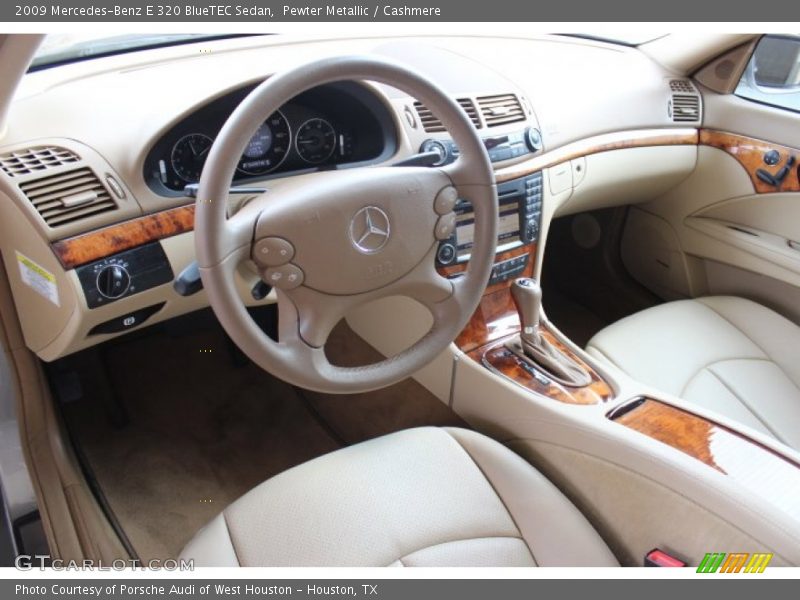 Cashmere Interior - 2009 E 320 BlueTEC Sedan 