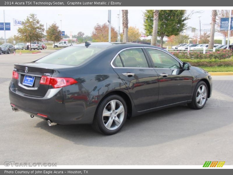 Graphite Luster Metallic / Ebony 2014 Acura TSX Technology Sedan