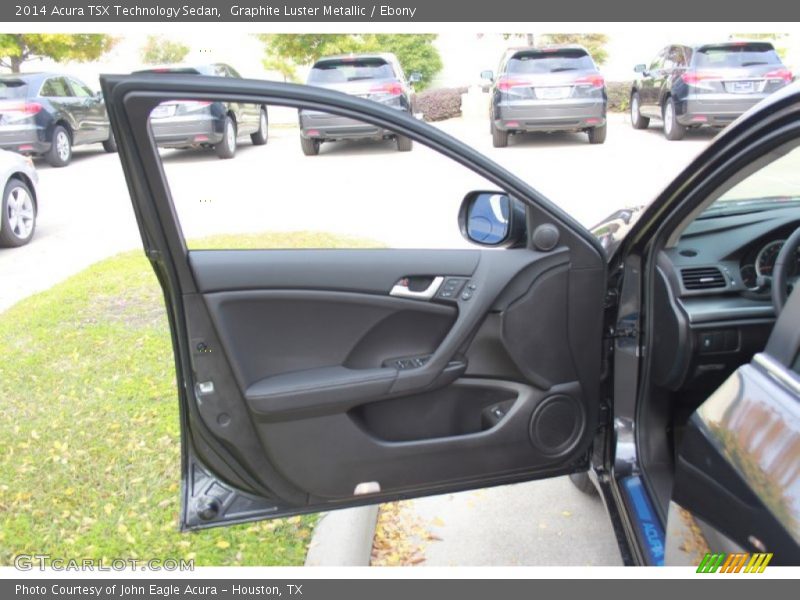 Graphite Luster Metallic / Ebony 2014 Acura TSX Technology Sedan