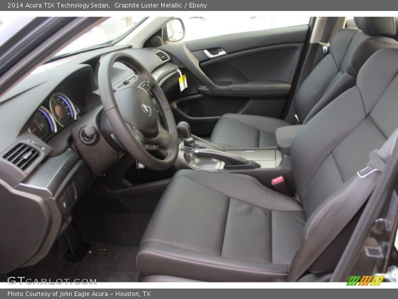 Graphite Luster Metallic / Ebony 2014 Acura TSX Technology Sedan