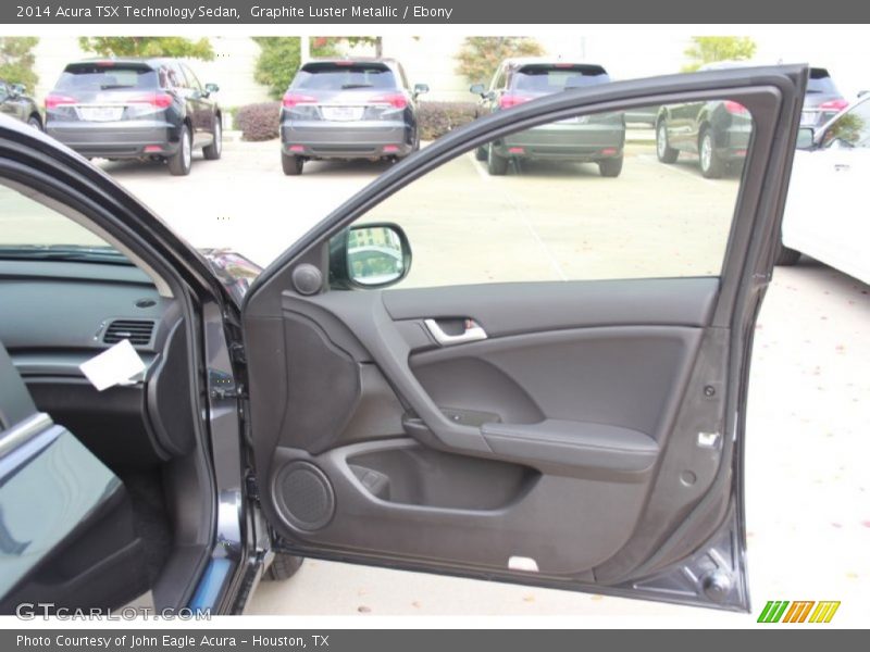 Graphite Luster Metallic / Ebony 2014 Acura TSX Technology Sedan