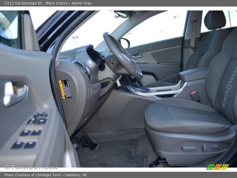 Black Cherry / Alpine Gray 2011 Kia Sportage EX