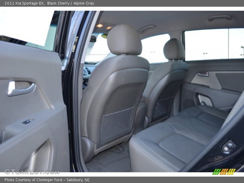 Rear Seat of 2011 Sportage EX