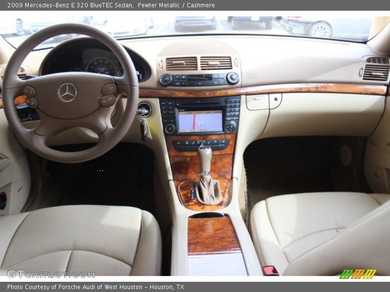 Pewter Metallic / Cashmere 2009 Mercedes-Benz E 320 BlueTEC Sedan