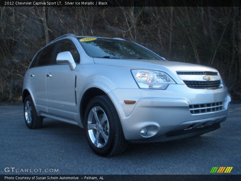 Silver Ice Metallic / Black 2012 Chevrolet Captiva Sport LT