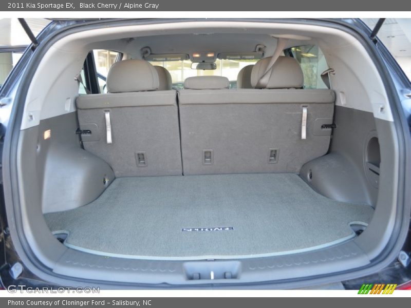  2011 Sportage EX Trunk