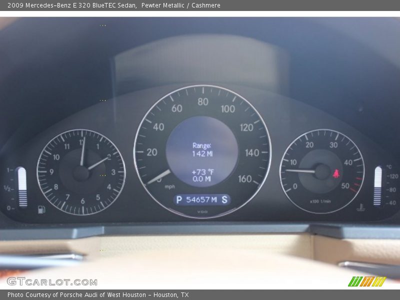  2009 E 320 BlueTEC Sedan 320 BlueTEC Sedan Gauges