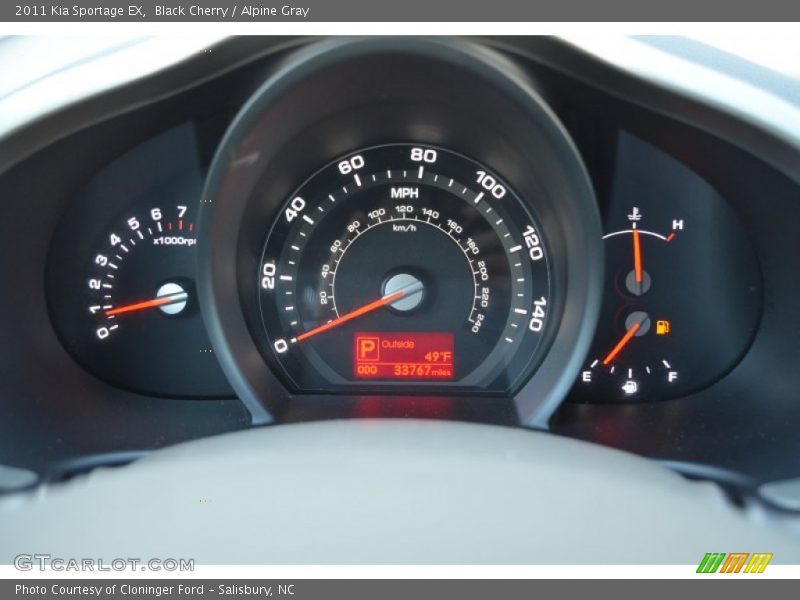  2011 Sportage EX EX Gauges