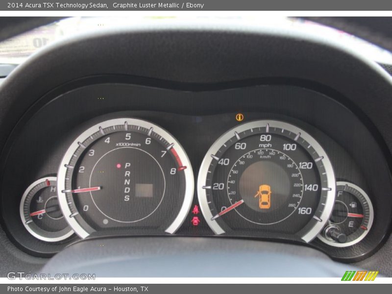 Graphite Luster Metallic / Ebony 2014 Acura TSX Technology Sedan