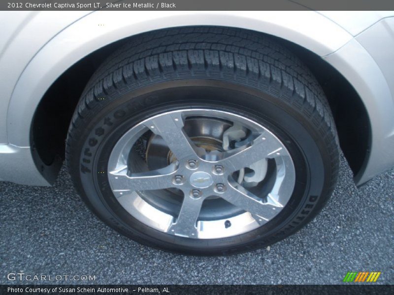 Silver Ice Metallic / Black 2012 Chevrolet Captiva Sport LT