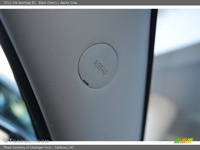 Black Cherry / Alpine Gray 2011 Kia Sportage EX