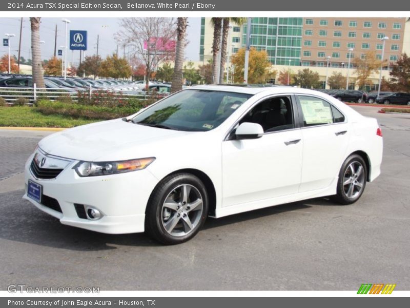 Bellanova White Pearl / Ebony 2014 Acura TSX Special Edition Sedan