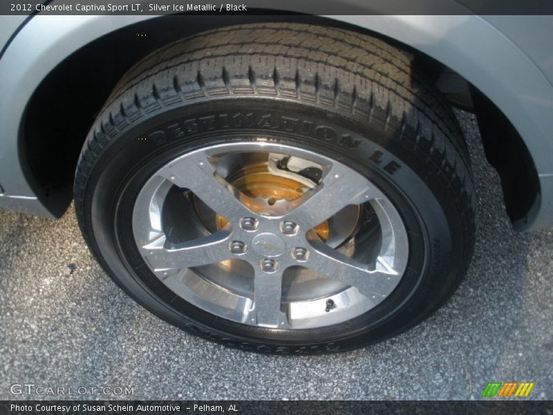 Silver Ice Metallic / Black 2012 Chevrolet Captiva Sport LT