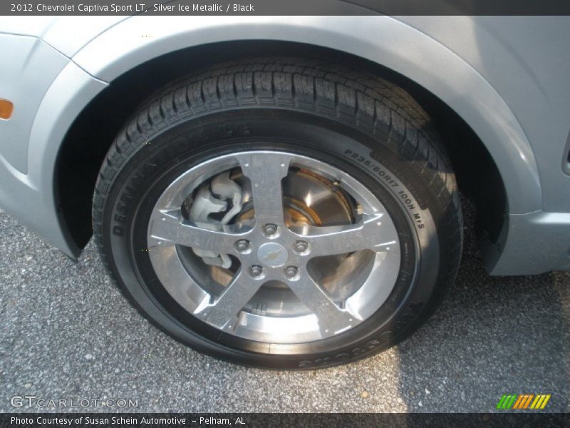 Silver Ice Metallic / Black 2012 Chevrolet Captiva Sport LT