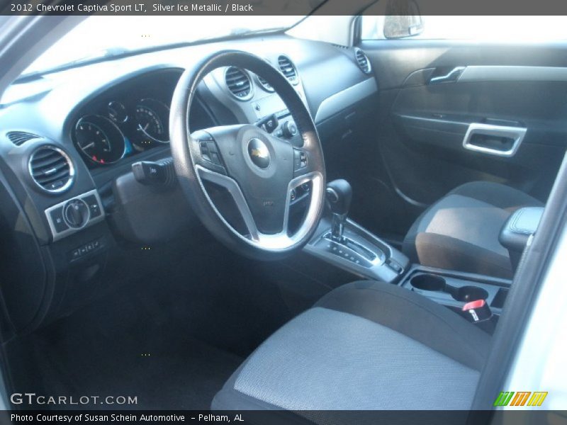Silver Ice Metallic / Black 2012 Chevrolet Captiva Sport LT