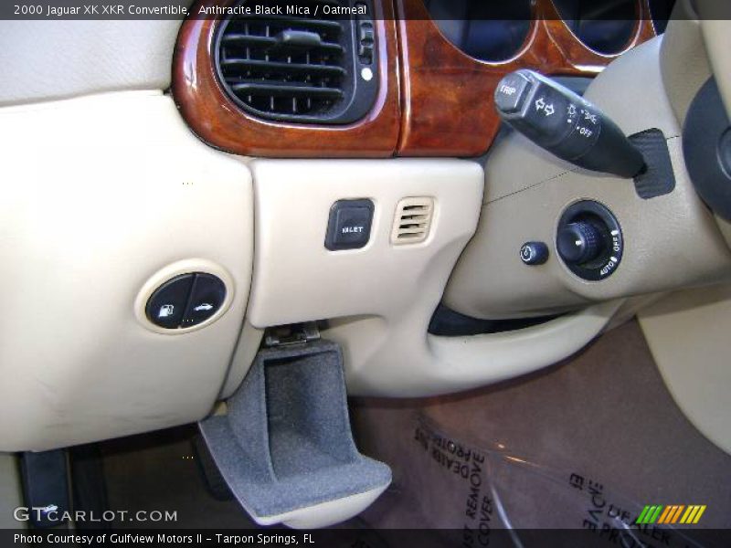 Anthracite Black Mica / Oatmeal 2000 Jaguar XK XKR Convertible