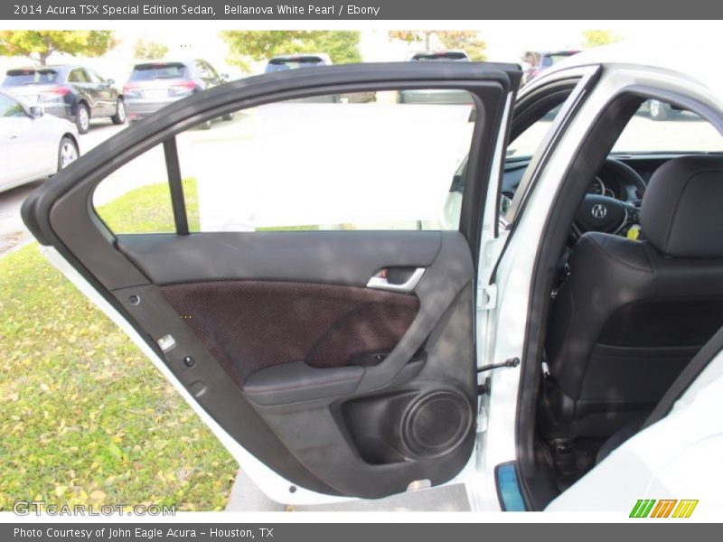 Bellanova White Pearl / Ebony 2014 Acura TSX Special Edition Sedan