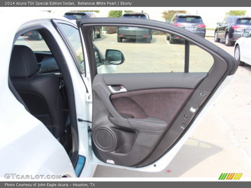 Bellanova White Pearl / Ebony 2014 Acura TSX Special Edition Sedan