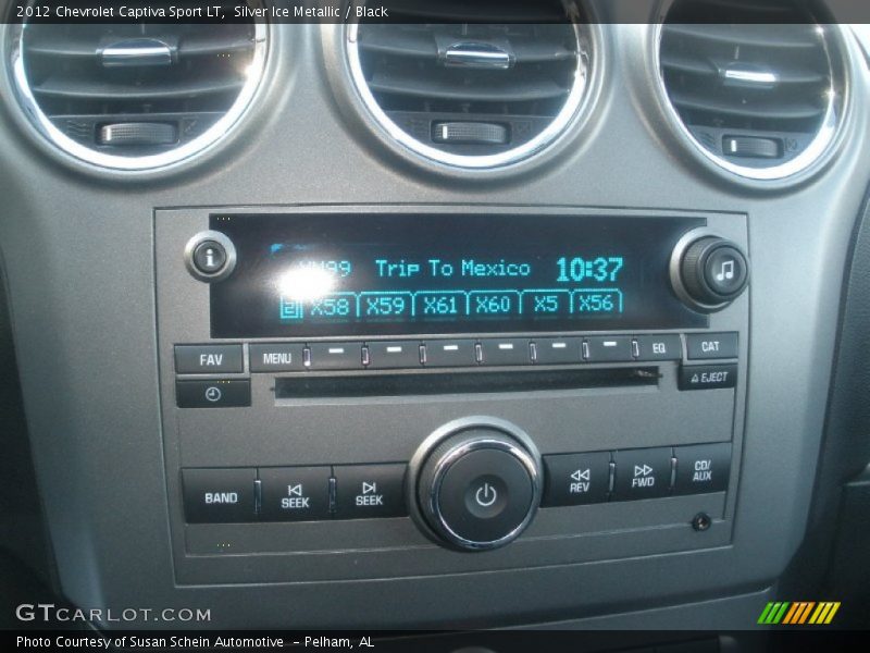 Silver Ice Metallic / Black 2012 Chevrolet Captiva Sport LT