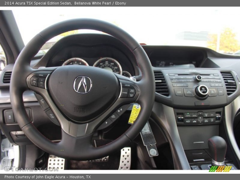 Bellanova White Pearl / Ebony 2014 Acura TSX Special Edition Sedan