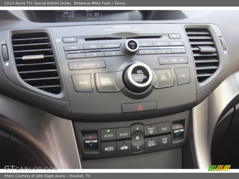 Bellanova White Pearl / Ebony 2014 Acura TSX Special Edition Sedan