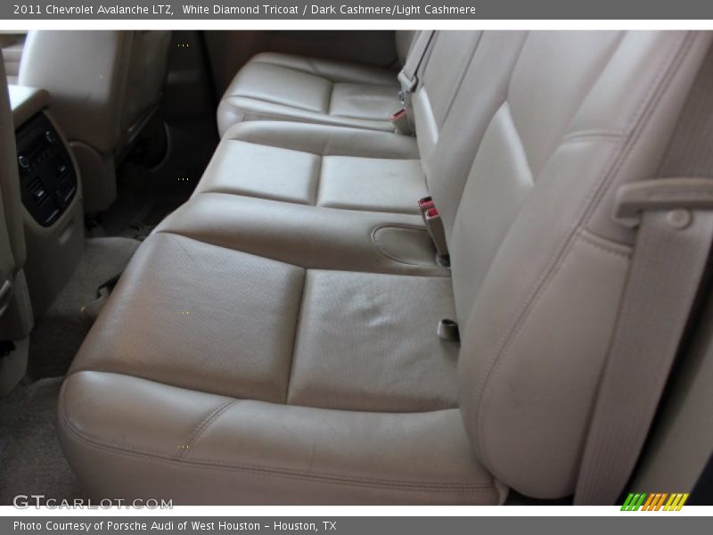 White Diamond Tricoat / Dark Cashmere/Light Cashmere 2011 Chevrolet Avalanche LTZ