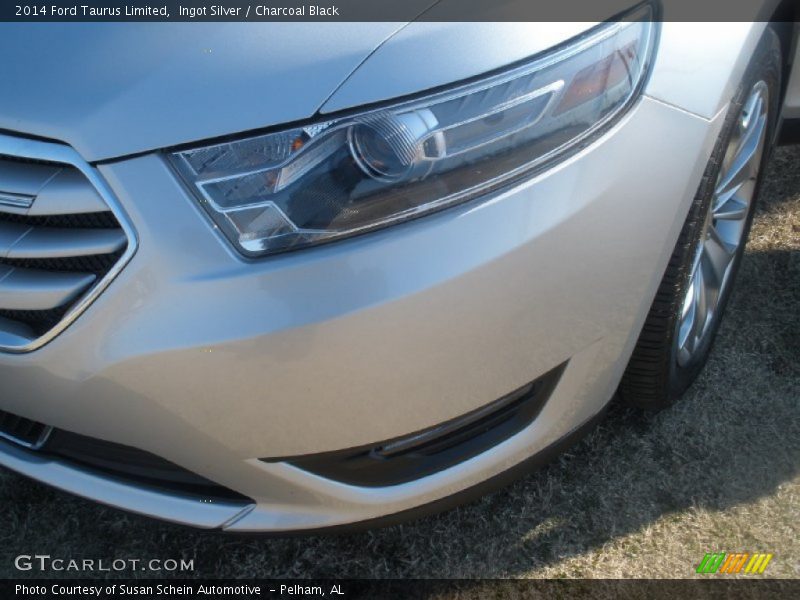 Ingot Silver / Charcoal Black 2014 Ford Taurus Limited