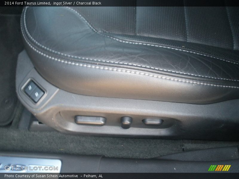 Ingot Silver / Charcoal Black 2014 Ford Taurus Limited