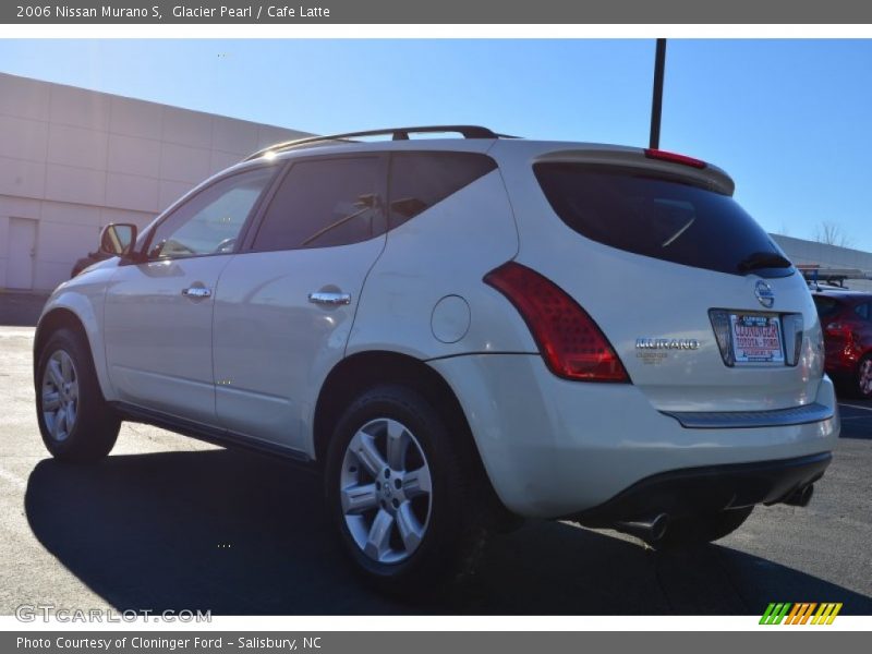 Glacier Pearl / Cafe Latte 2006 Nissan Murano S