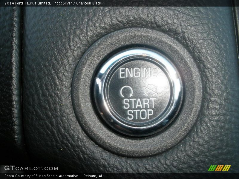 Ingot Silver / Charcoal Black 2014 Ford Taurus Limited