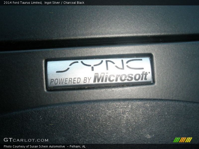 Ingot Silver / Charcoal Black 2014 Ford Taurus Limited