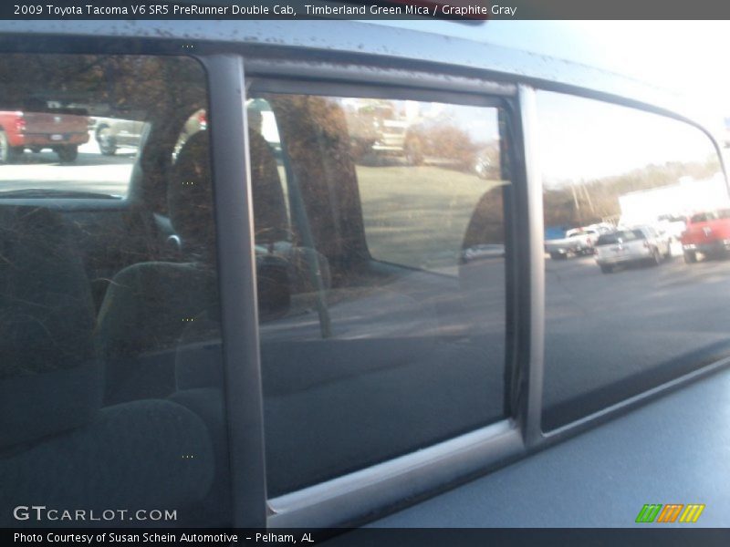Timberland Green Mica / Graphite Gray 2009 Toyota Tacoma V6 SR5 PreRunner Double Cab
