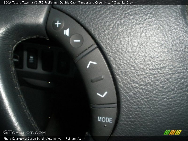 Timberland Green Mica / Graphite Gray 2009 Toyota Tacoma V6 SR5 PreRunner Double Cab