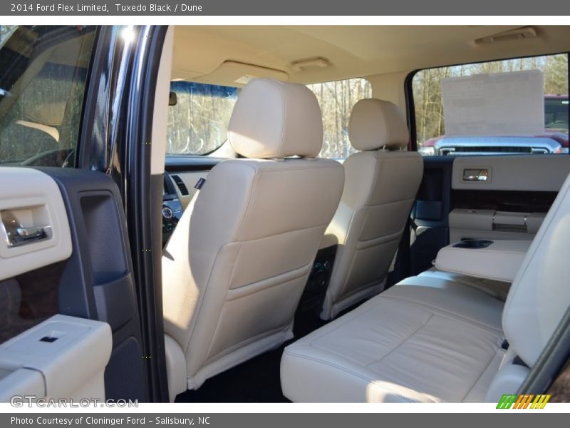 Tuxedo Black / Dune 2014 Ford Flex Limited
