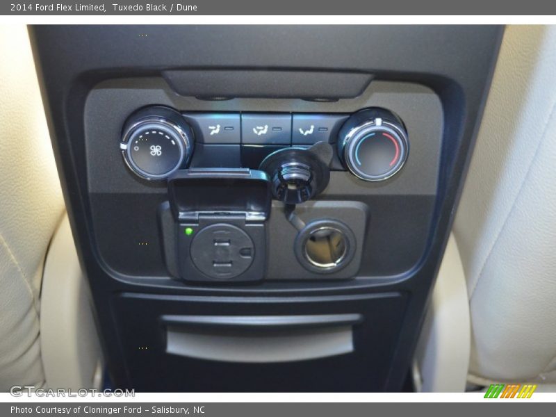 Tuxedo Black / Dune 2014 Ford Flex Limited