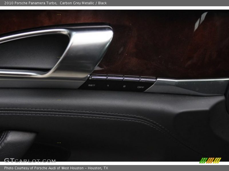 Carbon Grey Metallic / Black 2010 Porsche Panamera Turbo