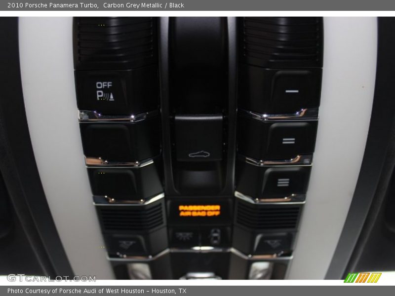 Carbon Grey Metallic / Black 2010 Porsche Panamera Turbo