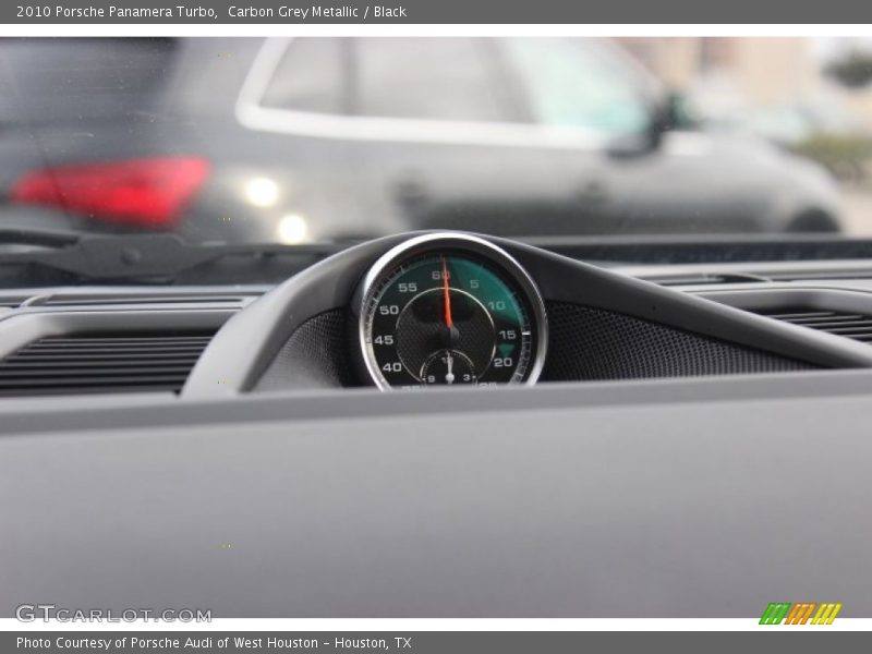 Carbon Grey Metallic / Black 2010 Porsche Panamera Turbo
